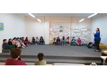 Karameşe, minik okurlarıyla buluştu