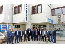 Gür’den Mecitözü Belediyesi’ne ziyaret