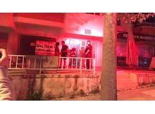 Bodrum kattaki yangın paniğe neden oldu