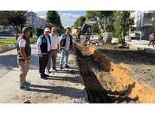 Buharevler’de asfalt çalışması