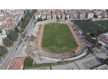 Dr. Turhan Kılıçcıoğlu Stadyumu yıkıldı