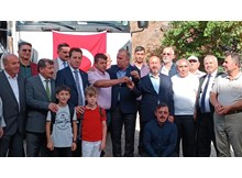 Oğuzlar'a damperli kamyon hibe edildi