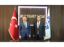 Çorum Ticaret Borsası'nda Özkubat güven tazeledi