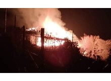 Köyde yangın çıktı!