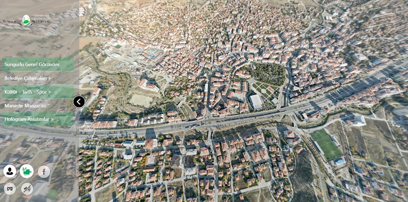 SANAL GEZİLEBİLEN SUNGURLU TURUNA YOĞUN İLGİ