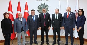 CHP’li yöneticilerden Vali Çiftçi’ye ziyaret