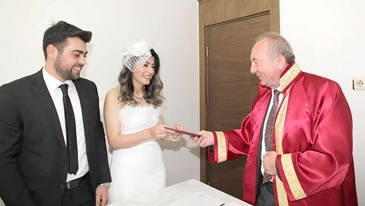 SUNGURLU'DA 2022 YILINDA 275 ÇİFT EVLENDİ
