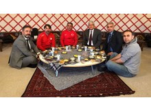 Antrenörler, Çorumlu Obası’na konuk oldu