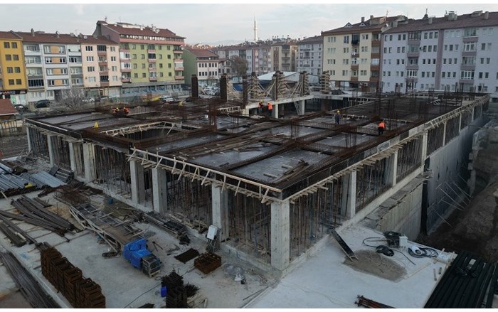 Bedesten inşaatı kaldığı yerden devam 17.01.2023 (3)