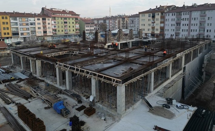 Bedesten inşaatı kaldığı yerden devam 17.01.2023 (3)