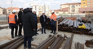 Bedesten inşaatı, kaldığı yerden devam ediyor
