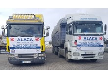 Alaca’dan yakacak yardımı