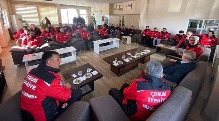 Arama kurtarma ekibi Çorum'a döndü (2)