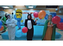 Depremzede çocuklar için etkinlik