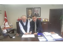 Bungalov projesi için imzalar atıldı