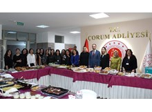 Çorum Adliyesi çalışanları depremzedeler için seferber