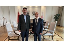 Zeki Gül, Bakan Kurum ile görüştü