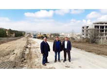 Aşgın, sanayi esnafının yol talebi yerine getirdi